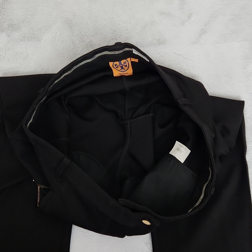 *Tory Burch Black Slim Leg Career Dress Pants Size 6 - Picture 11 of 13